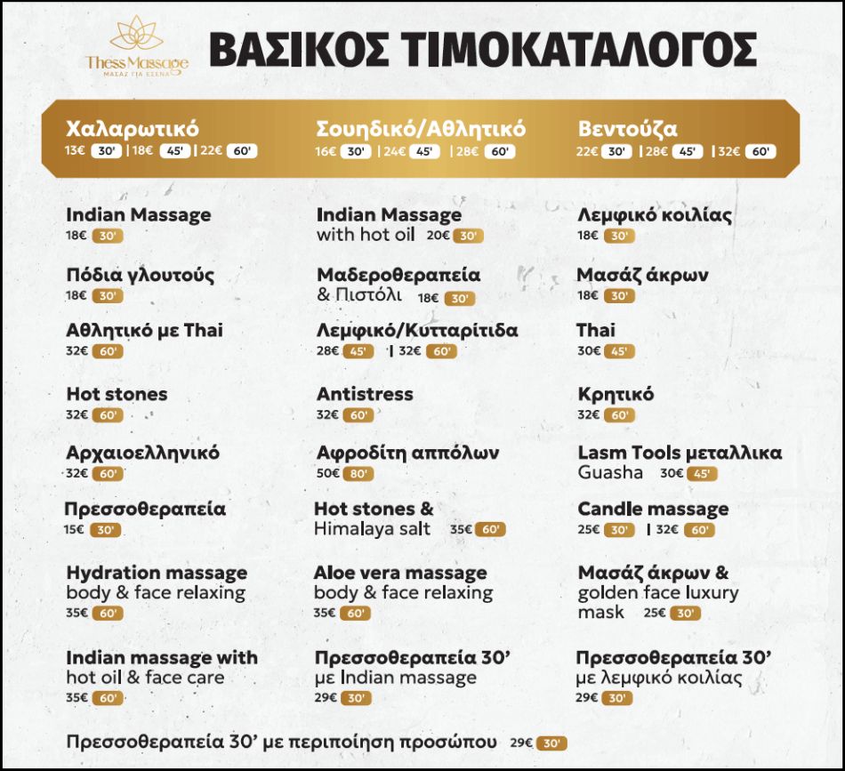 μασάζ Θεσσαλονίκη